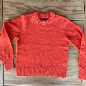 Gap orange sweater womens XS